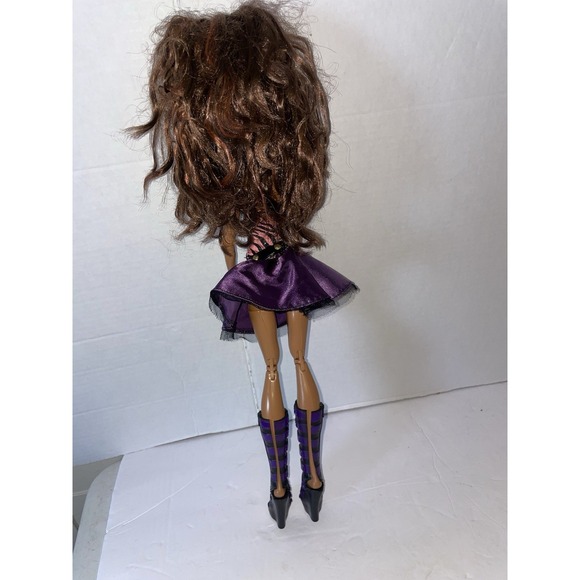 Monster High Clawdeen Wolf Frightfully Tall Ghouls  17" Doll Werewolf Incomplete - Picture 7 of 13